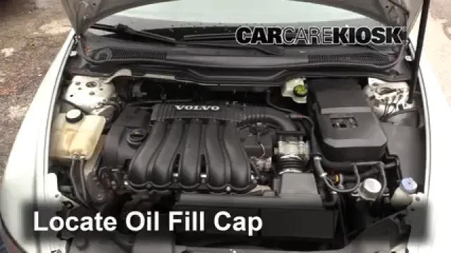 2007 Volvo V50 2.4i 2.4L 5 Cyl. Aceite Agregar aceite